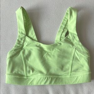 Lululemon Neon Yellow Sports Bra